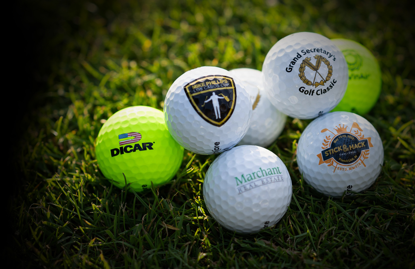 Custom Golf Balls Unique Golf Ball Designs OnCore Golf