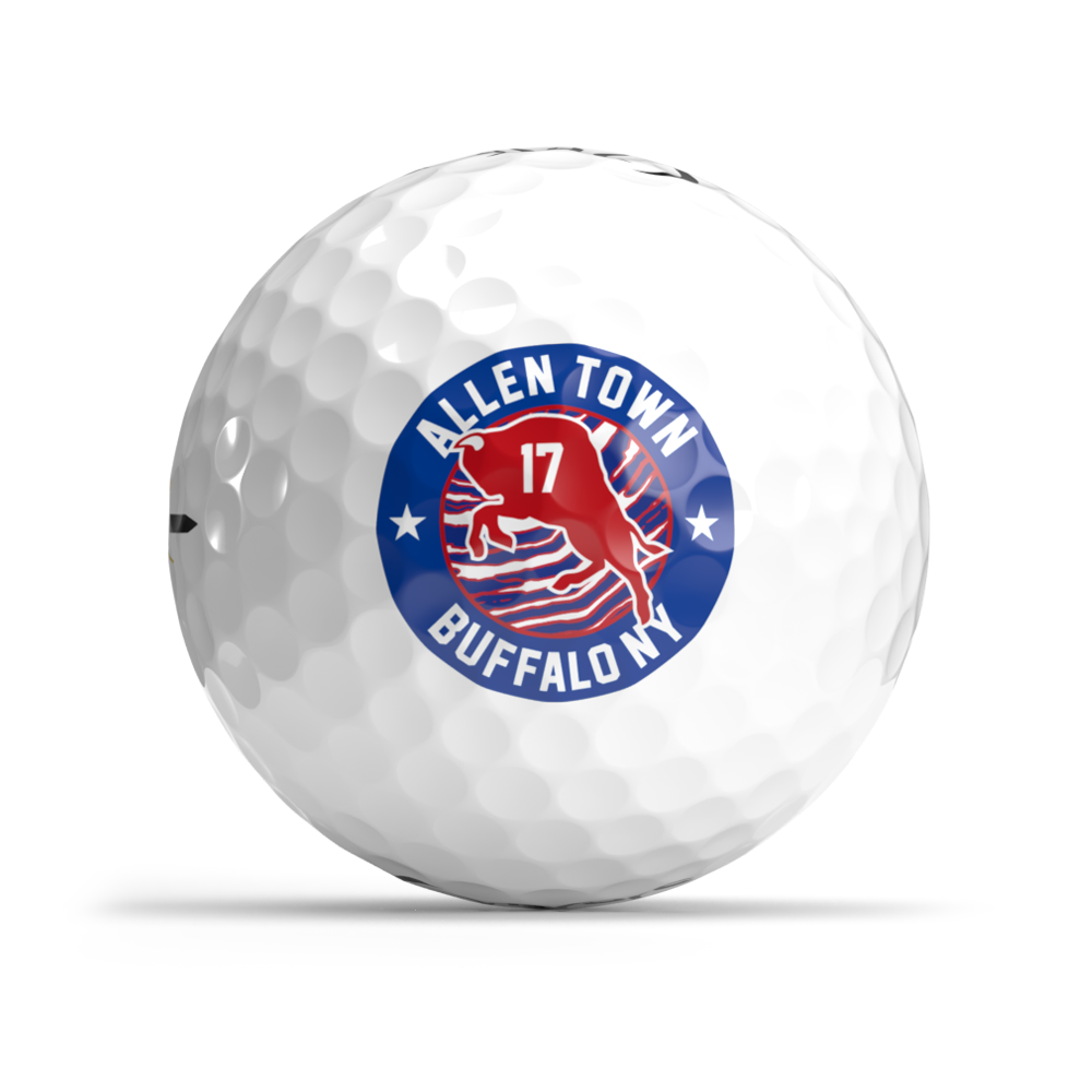 Josh Allen Face Golf Balls Buffalo Bills Golf Balls Unique 