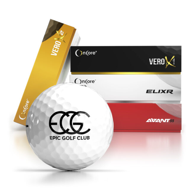 Epic Club Members - Shop the Custom Logo Balls from OnCore Golf