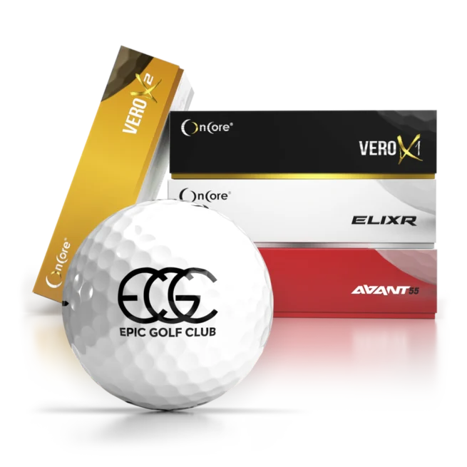 Epic Club Members - Shop the Custom Logo Balls from OnCore Golf