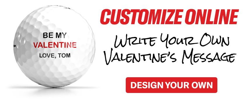 Customize Your Golf Balls for Valentine's Day 2024 - OnCore Golf Collection