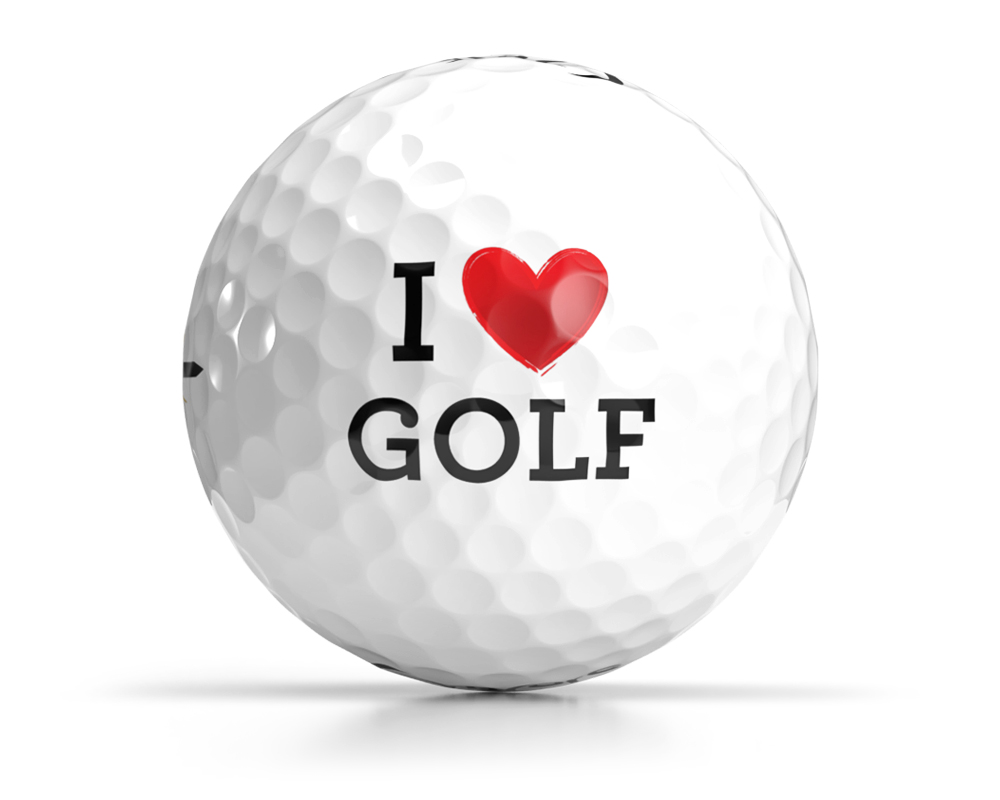 Shop Valentine's Day Golf Balls - 2024 - I Love Golf Ball | OnCore