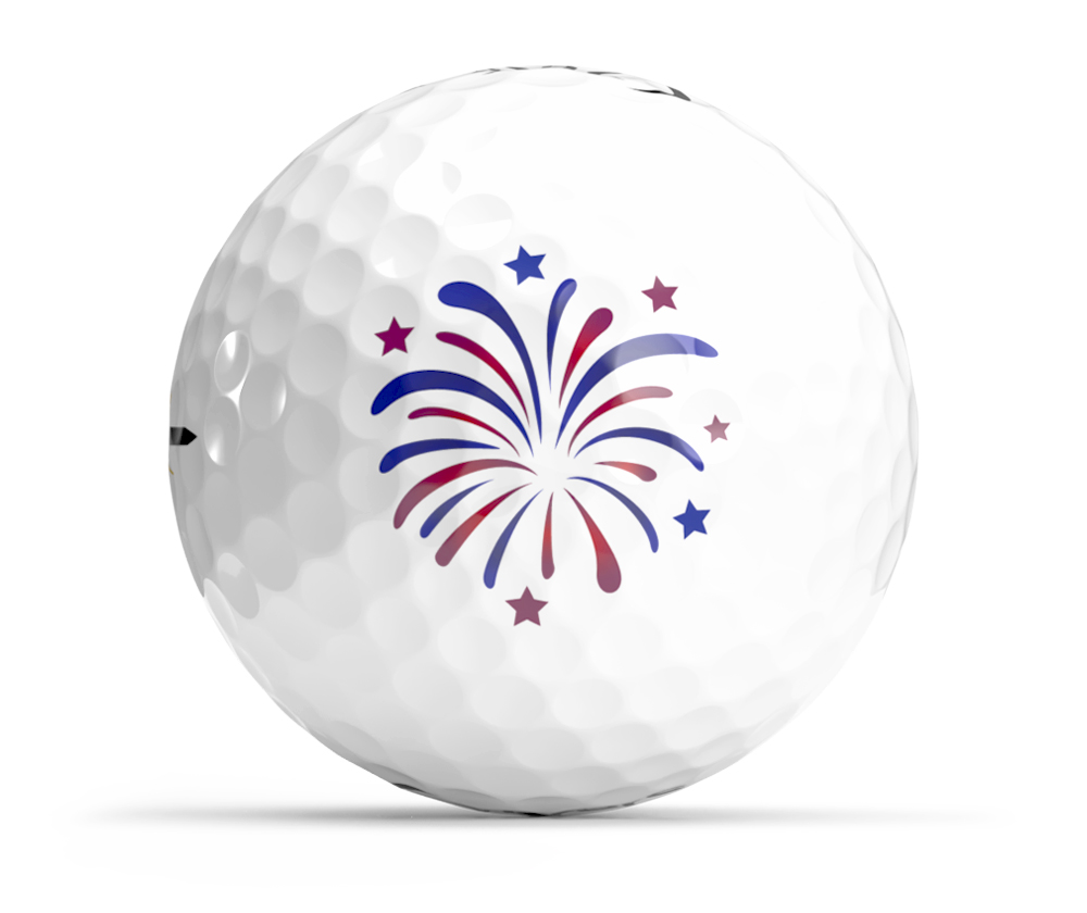 Shop 4th of July - Independence Day 2024 Golf Balls - OnCore Golf - Fireworks