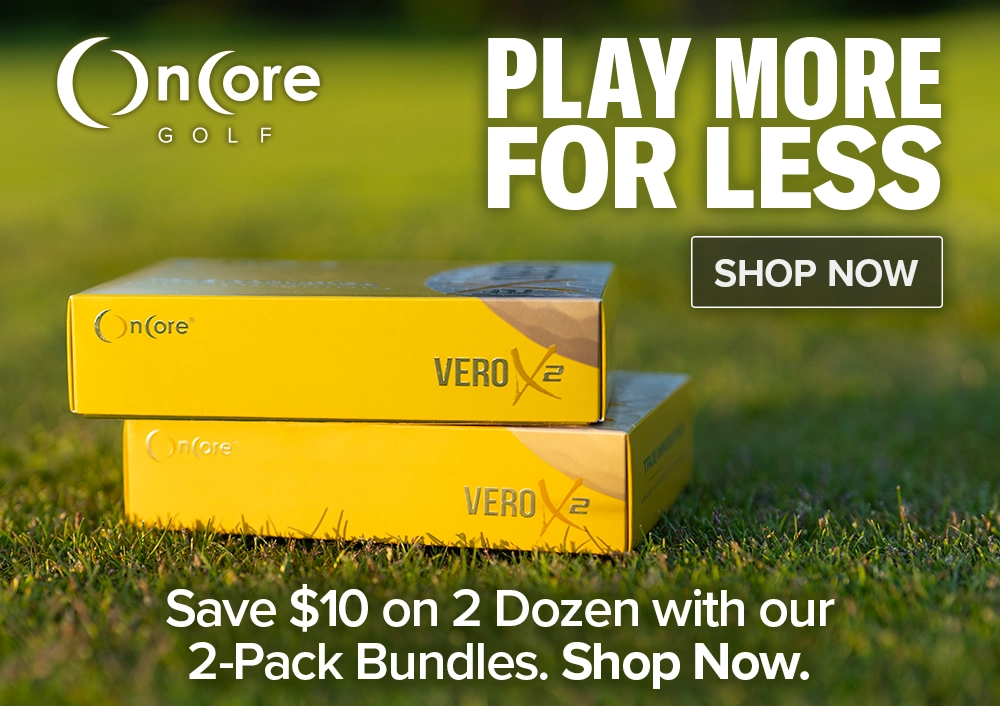 OnCore Golf 2-Pack Golf Ball Bundles - Save $10 on 2 Dozen - Shop Now!