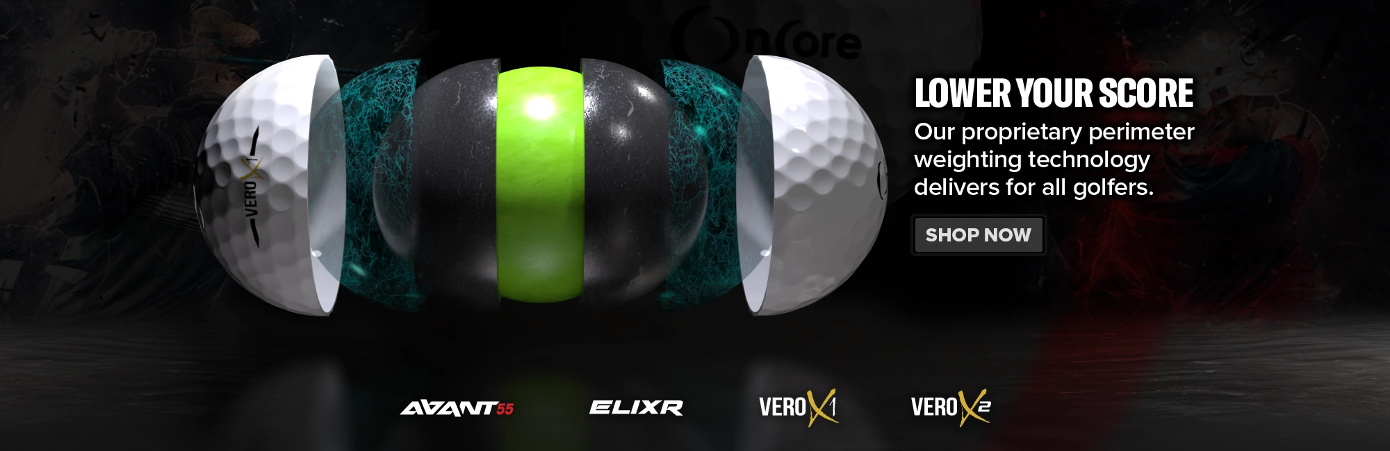 OnCore Golf's proprietary perimeter weighting technology delivers all performance advantages - Shop Now!