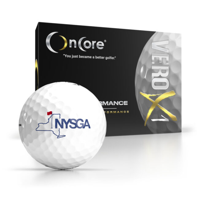 Shop OnCore Golf Balls - Official Golf Ball & Partner of the NYSGA - VERO X1