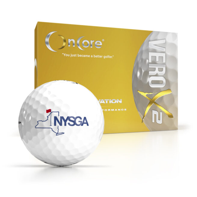 Shop OnCore Golf Balls - Official Golf Ball & Partner of the NYSGA - VERO X2