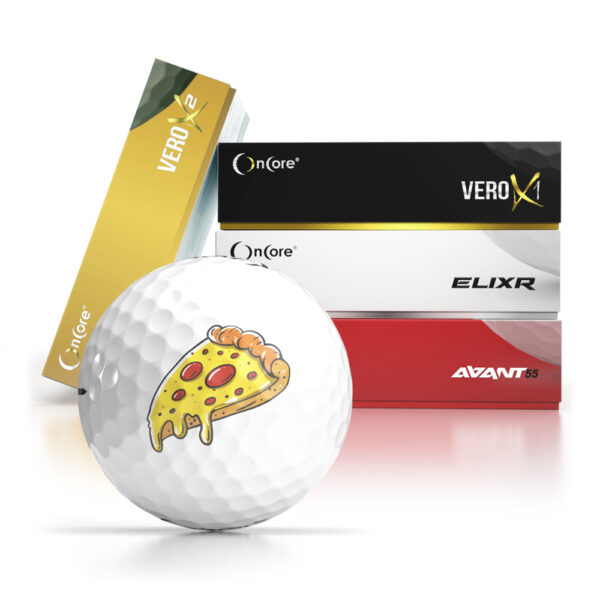 Shop OnCore Golf - Official 2024 Pizza Ball - Supchef Pizza Co. - Golf Balls