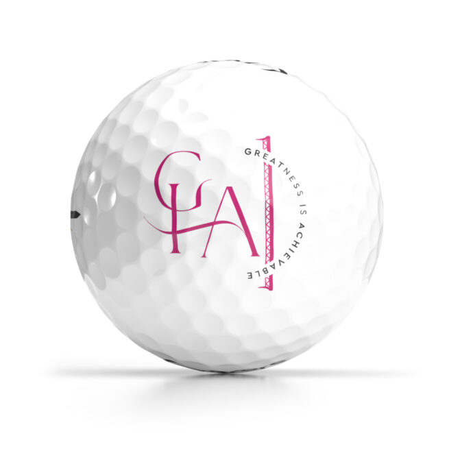 Shop GIA - Greatest is Achievable Logo Golf Ball from OnCore