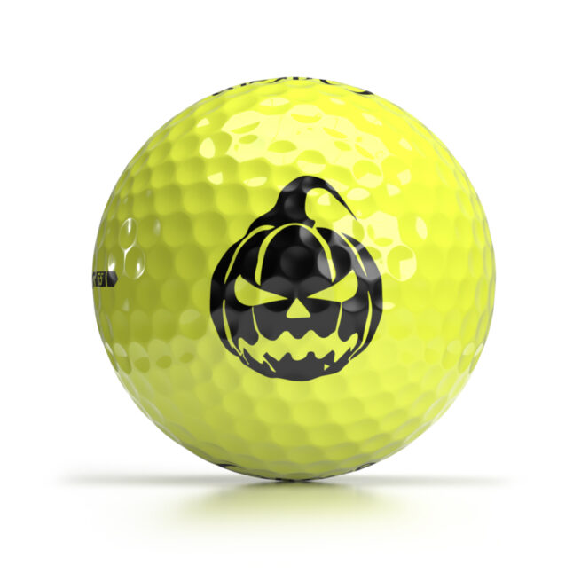 Shop OnCore's Halloween Logo Golf Balls Online - Scary Pumpkin Golf Ball