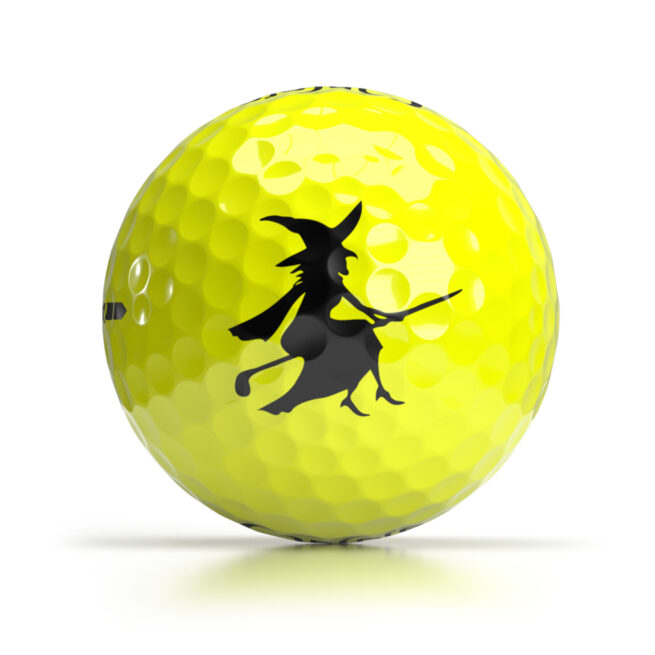 Shop OnCore's Halloween Logo Golf Balls Online - Scary Witch Golf Balls