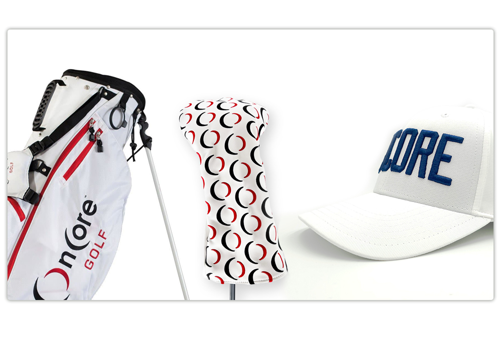 The White Out - Holiday OnCore Golf Bundle Offer - Golf Bag, Golf Hat and Driver Club Headcover