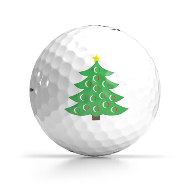 Shop Holiday Collection Golf Balls from OnCore Golf - Holiday Tree Golf Balls