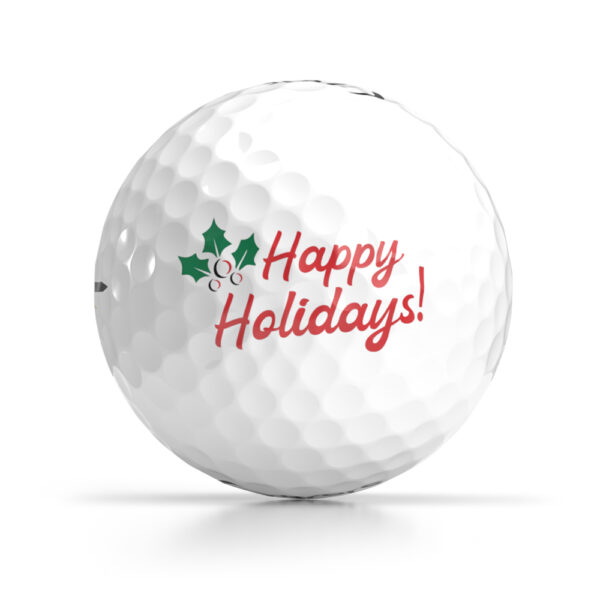 Shop Holiday Collection Golf Balls from OnCore Golf - Happy Holidays Golf Balls