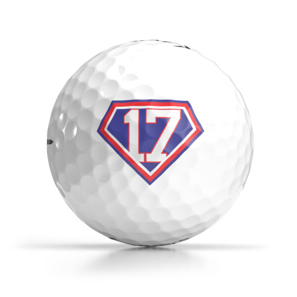 Shop Limited Edition Super Josh Allen #17 Golf Ball from OnCore Golf