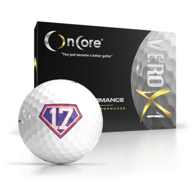 Shop Limited Edition Super Josh Allen #17 Golf Ball from OnCore Golf - VERO X1