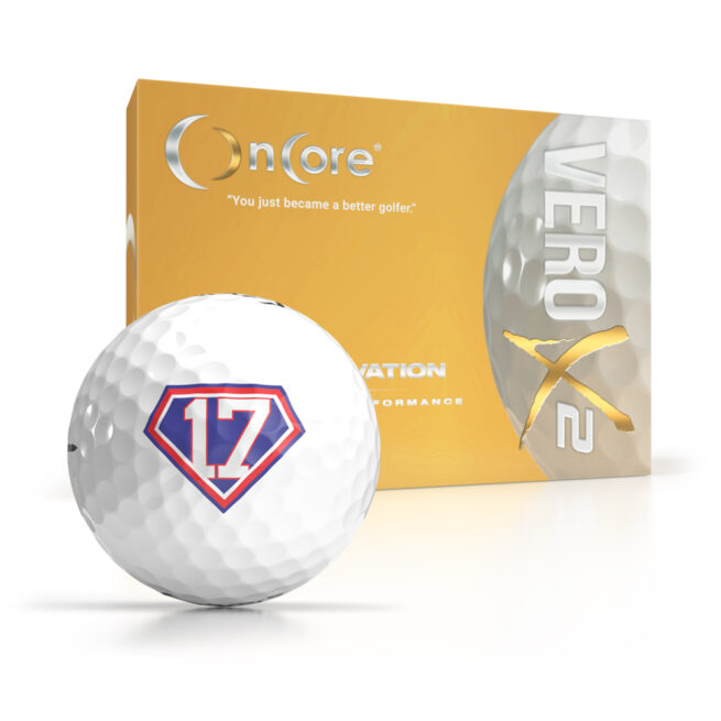 Shop Limited Edition Super Josh Allen #17 Golf Ball from OnCore Golf - VERO X2