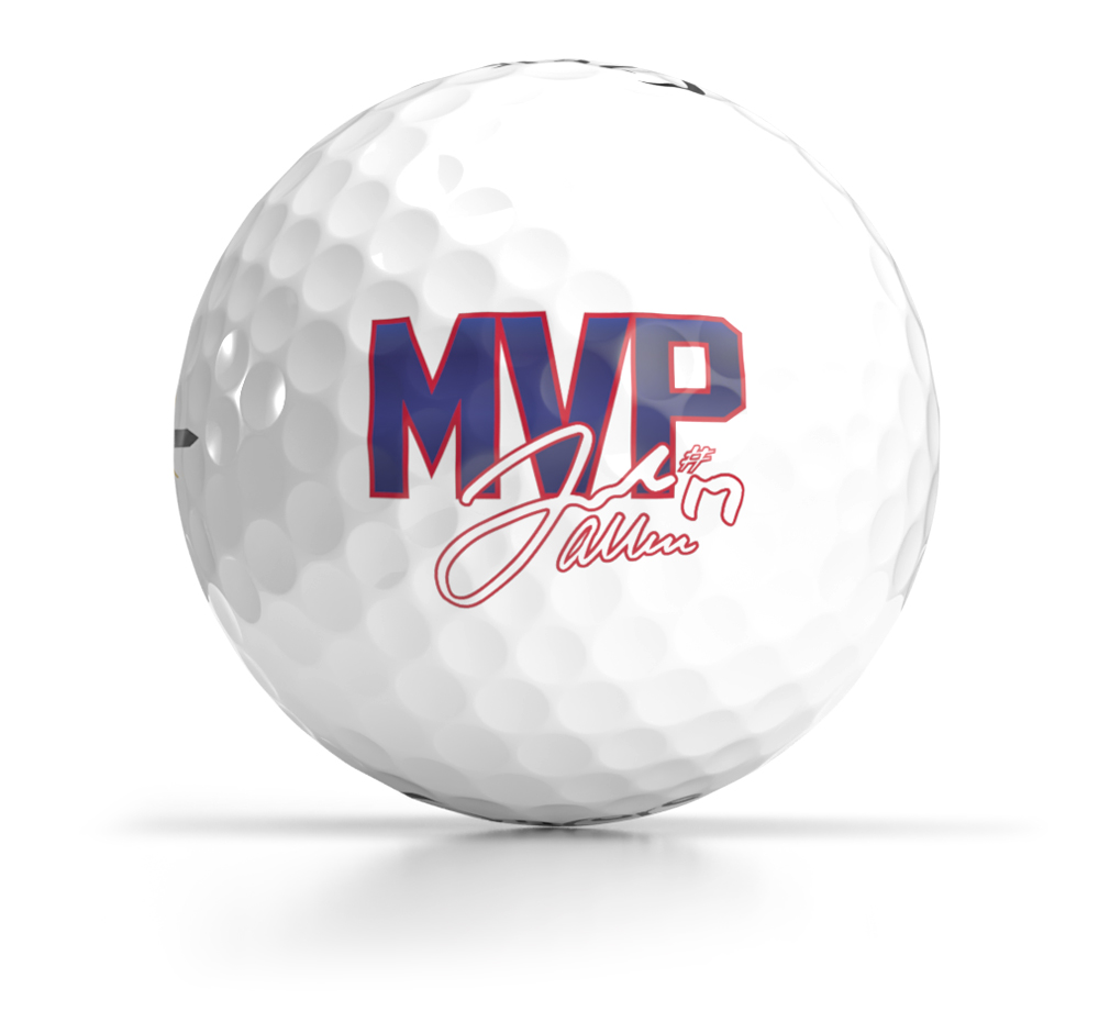 Shop the Limited Edition Josh Allen MVP Golf Ball from OnCore Golf