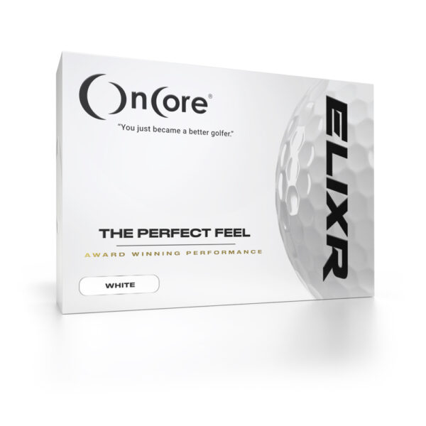 Shop Now | OnCore Hotlist Gold - ELIXR Tour Performance Dozen Golf Balls - White