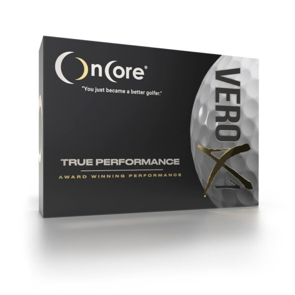 Shop Now | OnCore Golf - VERO X1 Tour Performance Dozen Golf Balls - White